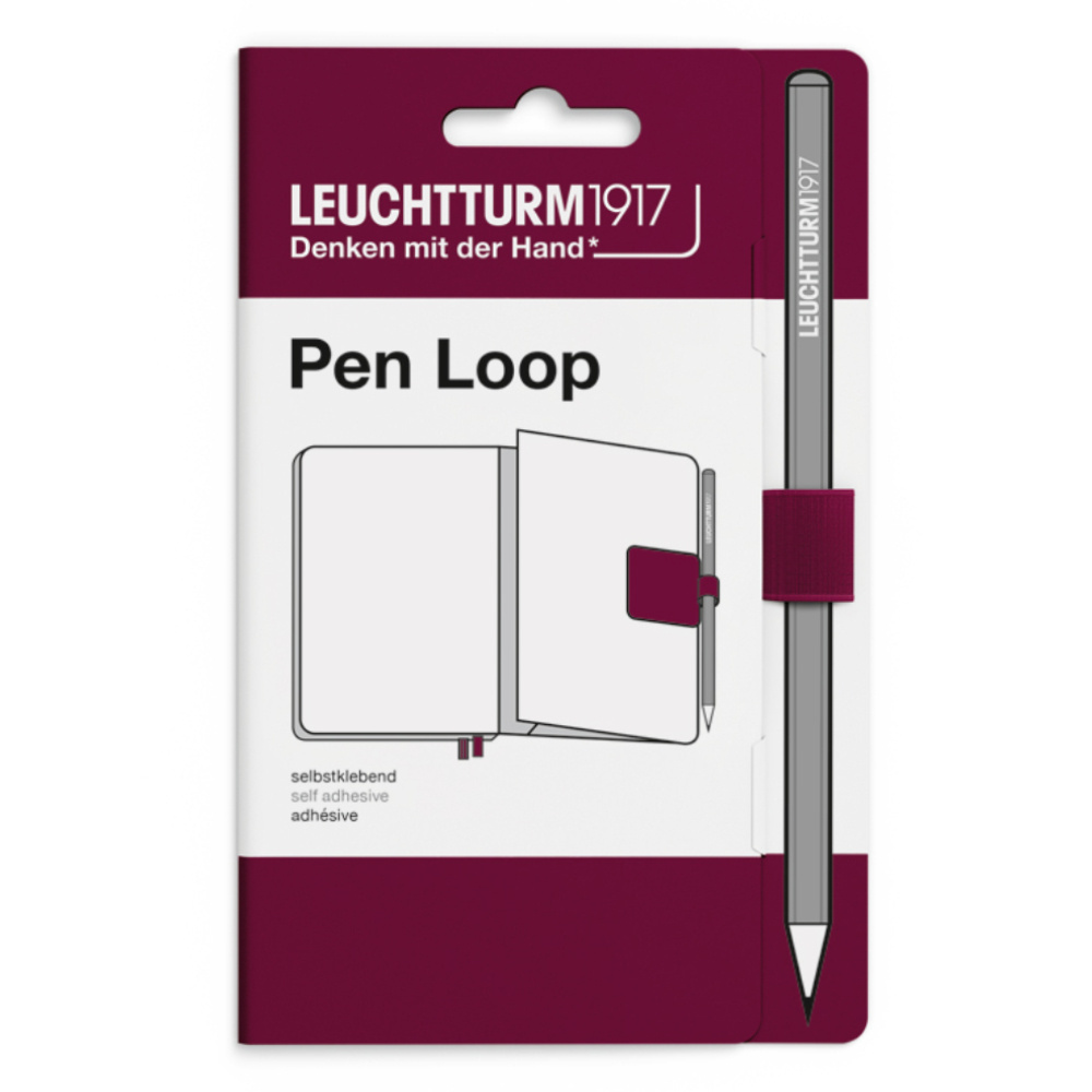 LEUCHTTURM Pen Loop, Kalem Tutacağı, Liman Kırmızısı