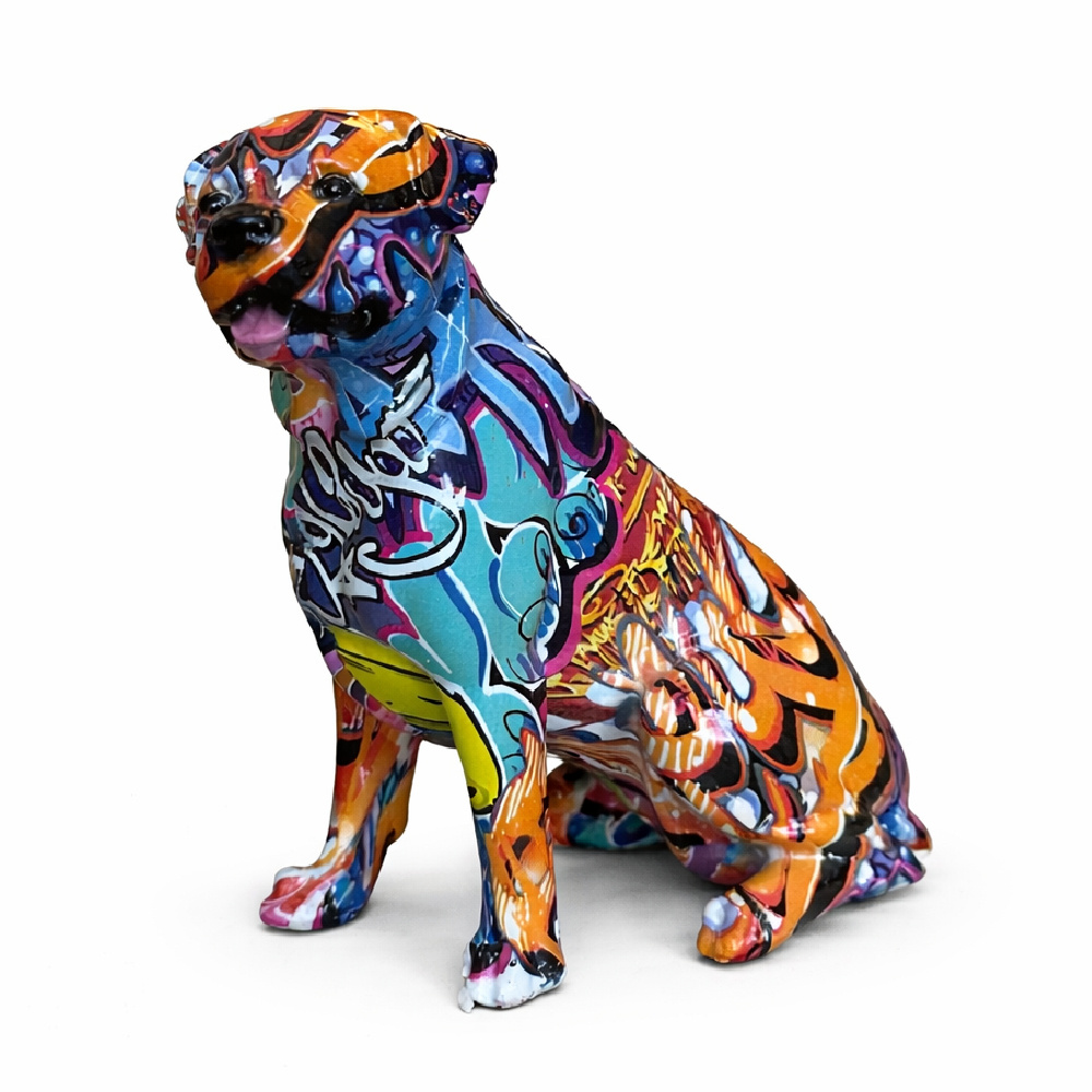 SOFIART Renkli Köpek Figür
