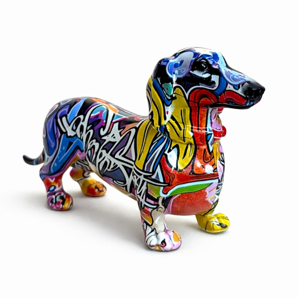 SOFIART Dachshund Köpek Figür