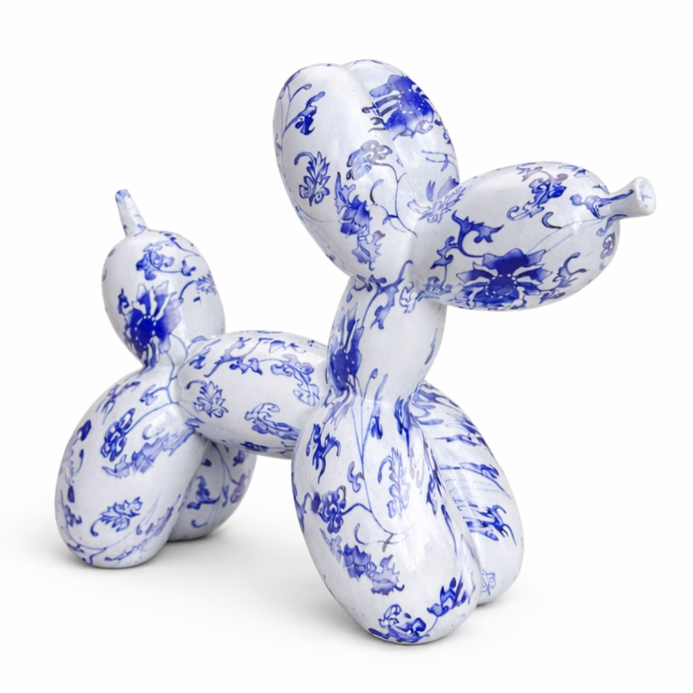 SOFIART Pop Art Balloon Köpek Dekoratif Figür