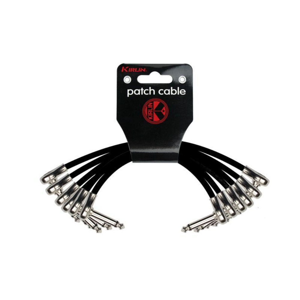 KIRLIN PSK6-243-BK 15 Cm 6'lı Pedal Ara Kablosu