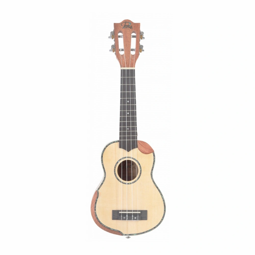 Puka KYTH-21  Ladin Kapak Kesik Kasa Soprano Ukulele