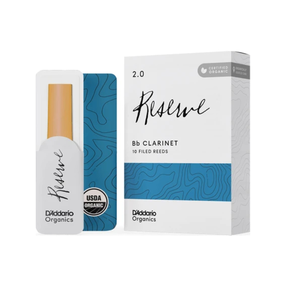 Daddario ODCR1020 Organic Reserve Bb Klarnet Kamışı