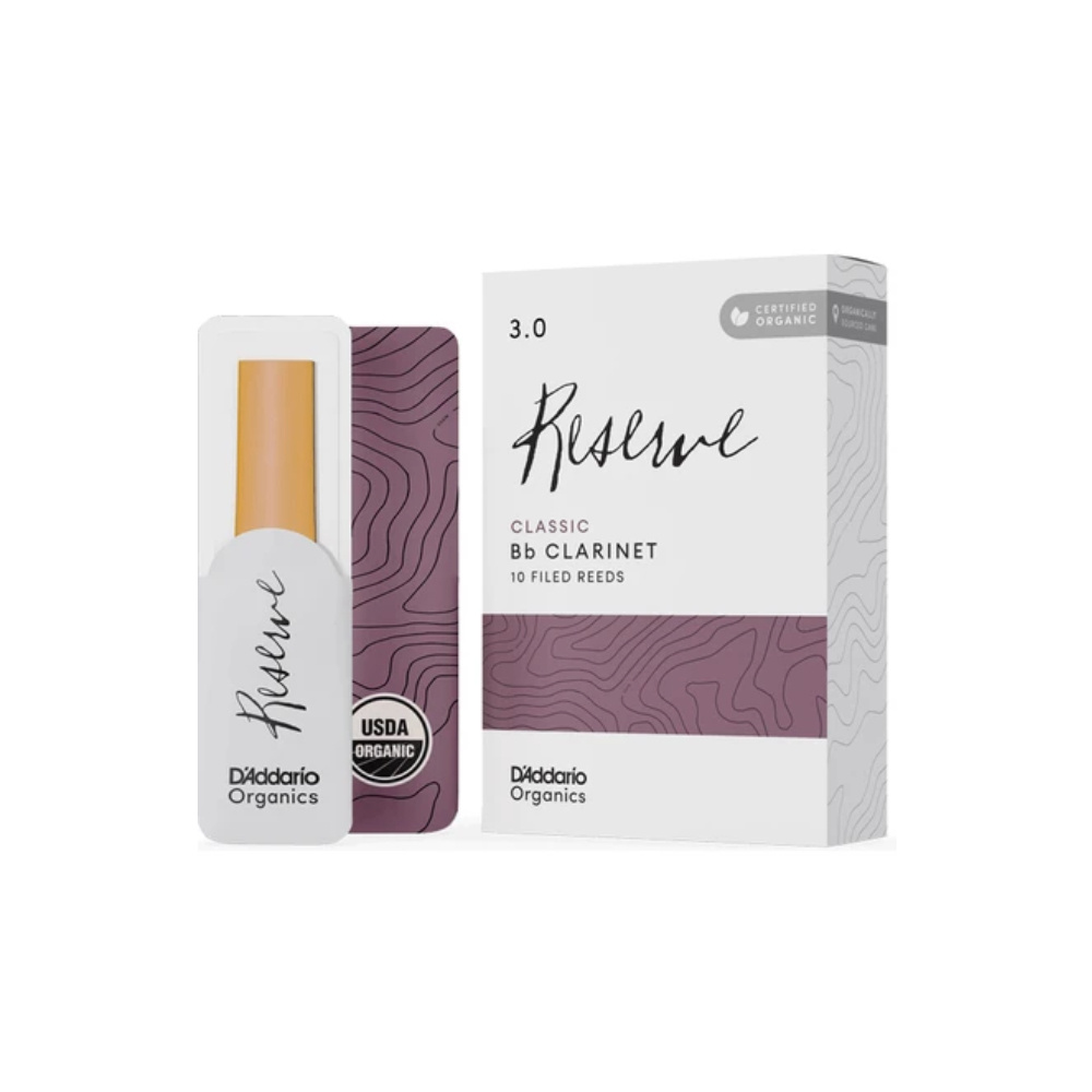 Daddario ODCT1030 Organic Reserve Klasik Bb Klarnet Kamışı