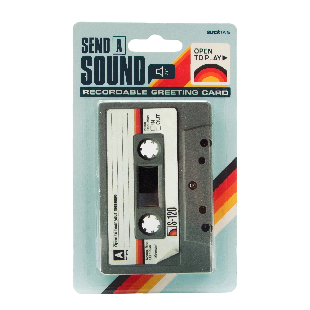 SUCK UK Tekrar Kayıt Yapılabilen Tebrik Kartı