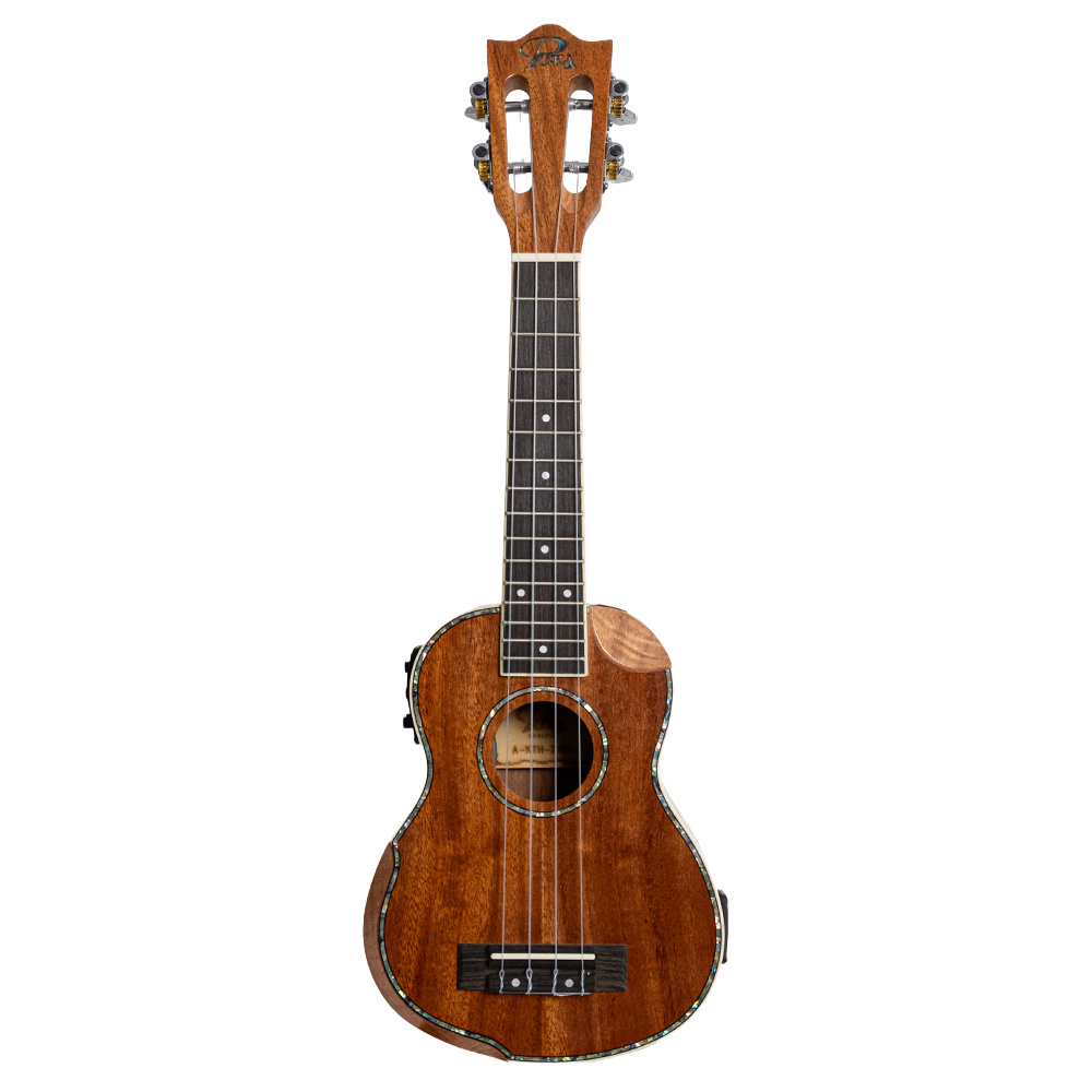 Puka KTH-21EQ Maun Kapak Dahili Tunerli Soprano Elektro Ukulele