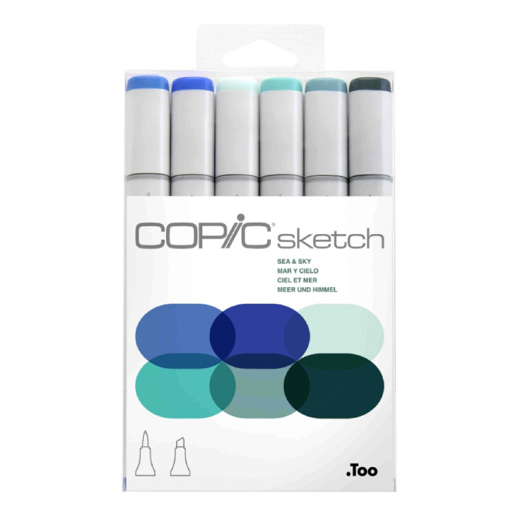 COPIC Sketch 6lı Set Sea & Sky