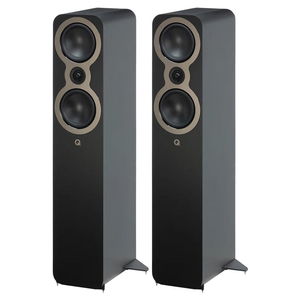 Q Acoustics 3050c Kule Tipi Hoparlör Satin Black (Çift)