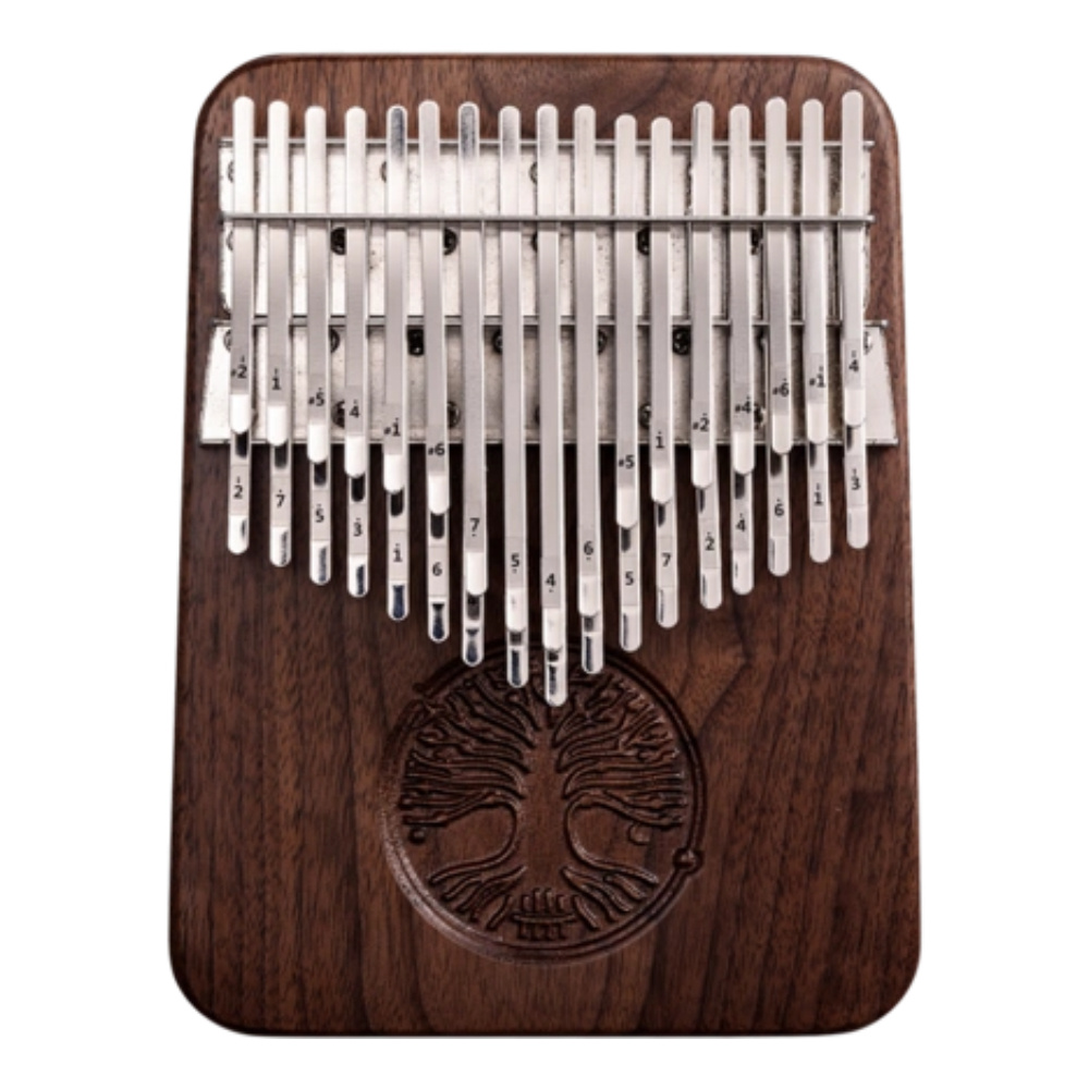 HLURU KYT34B Tree Of Life Siyah 34 Tuşlu Kalimba