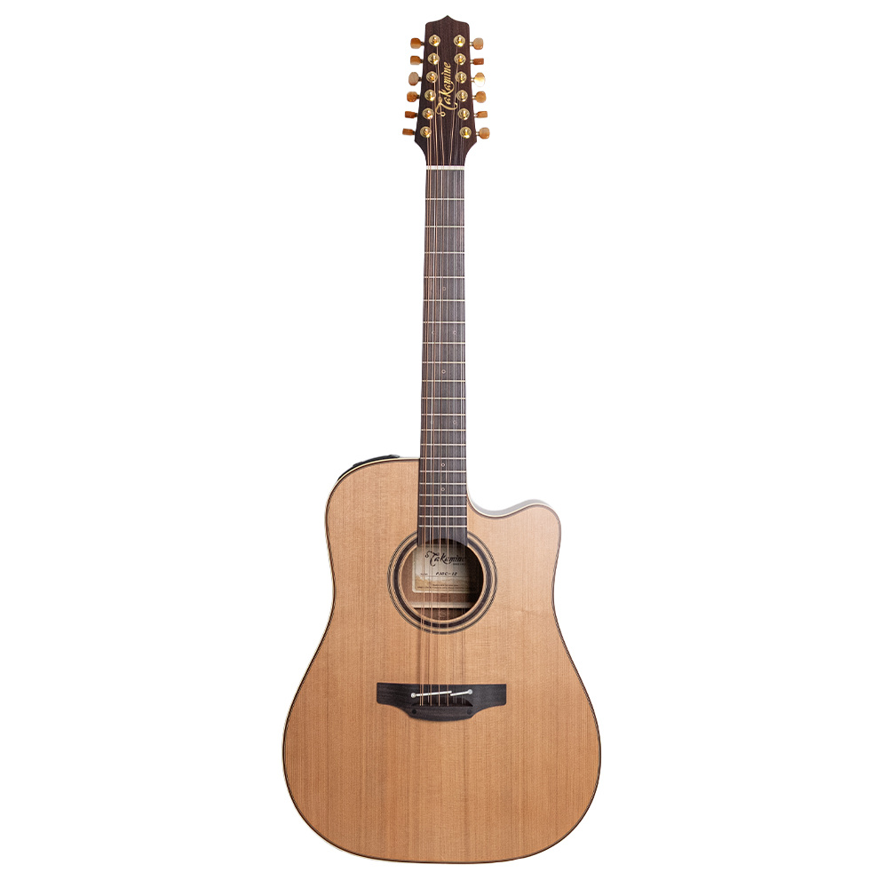Takamine P3DC-12 Dreadnought Cutaway 12 Telli Elektro Akustik Gitar