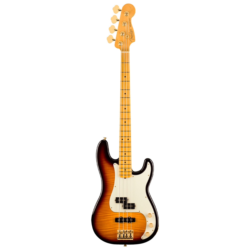 Fender 75th Anniversary American Professional PJ Bass Akçaağaç Klavye 2 Ton Sunburst Bas Gitar