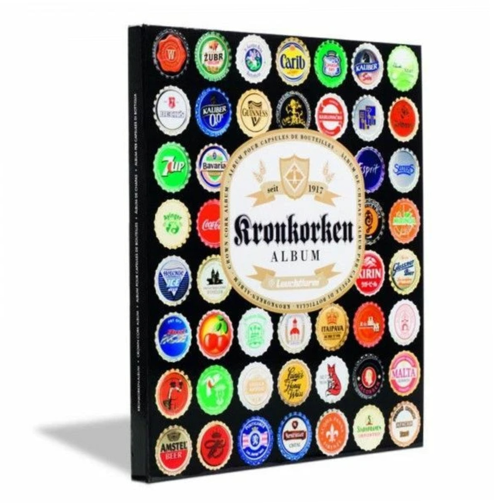 LEUCHTTURM PRESSO Şişe Kapağı Koleksiyonu Albümü / 64 adet Şişe Kapağı Kapasiteli