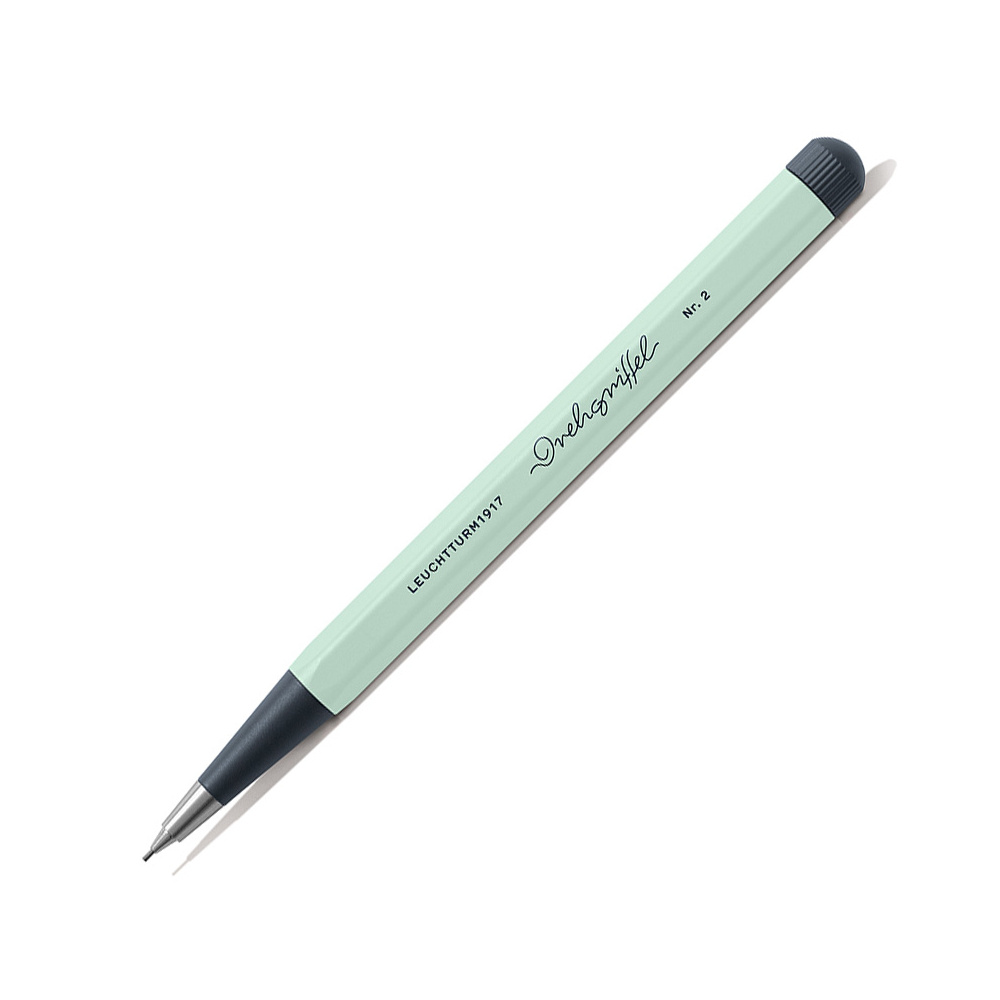 LEUCHTTURM Doğal Renkler Serisi Drehgriffel Nr. 2, Versatil (Uçlu) Kalem, Nane Yeşili