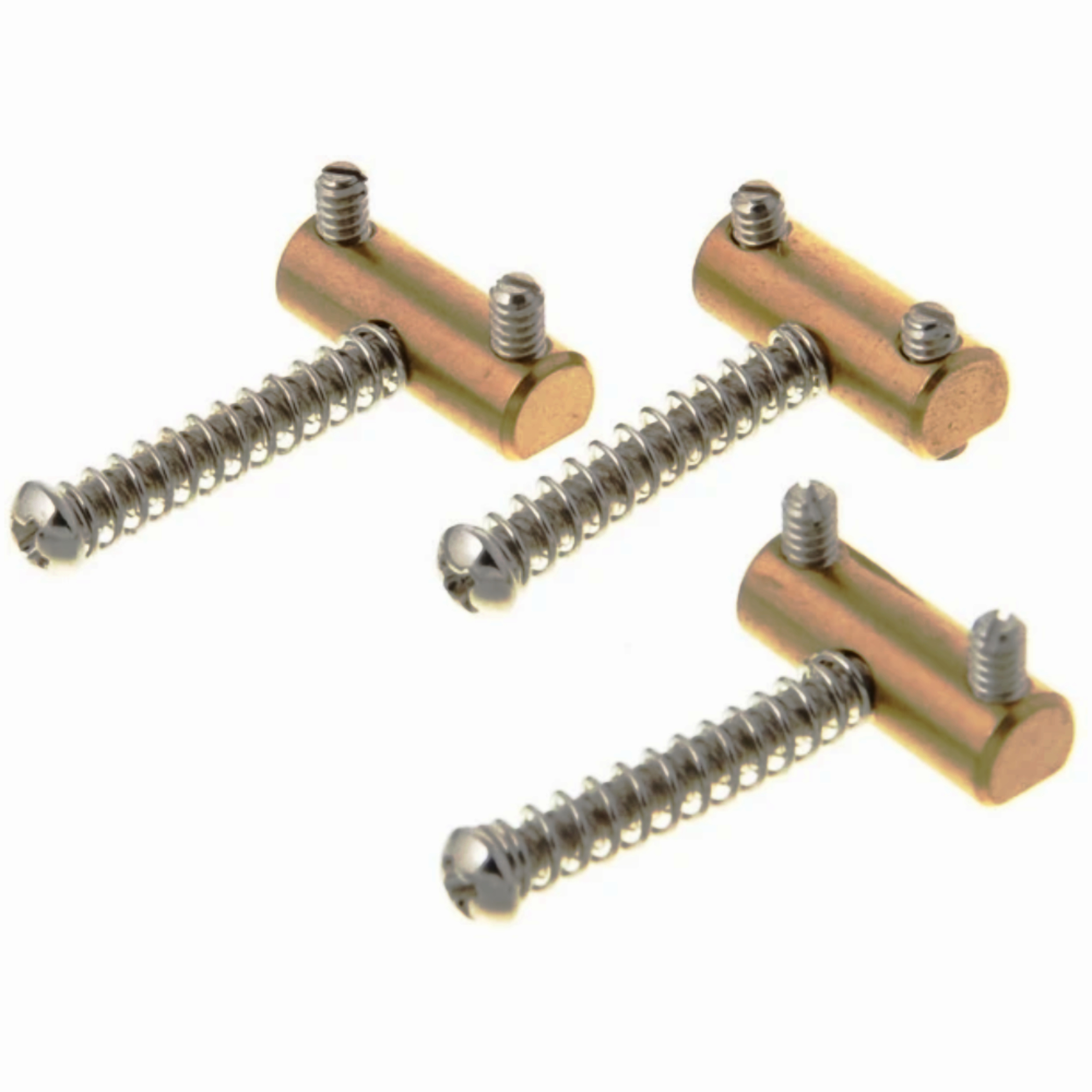 Fender American Vintage Telecaster Compensated Bridge Saddles Brass Yedek Parça