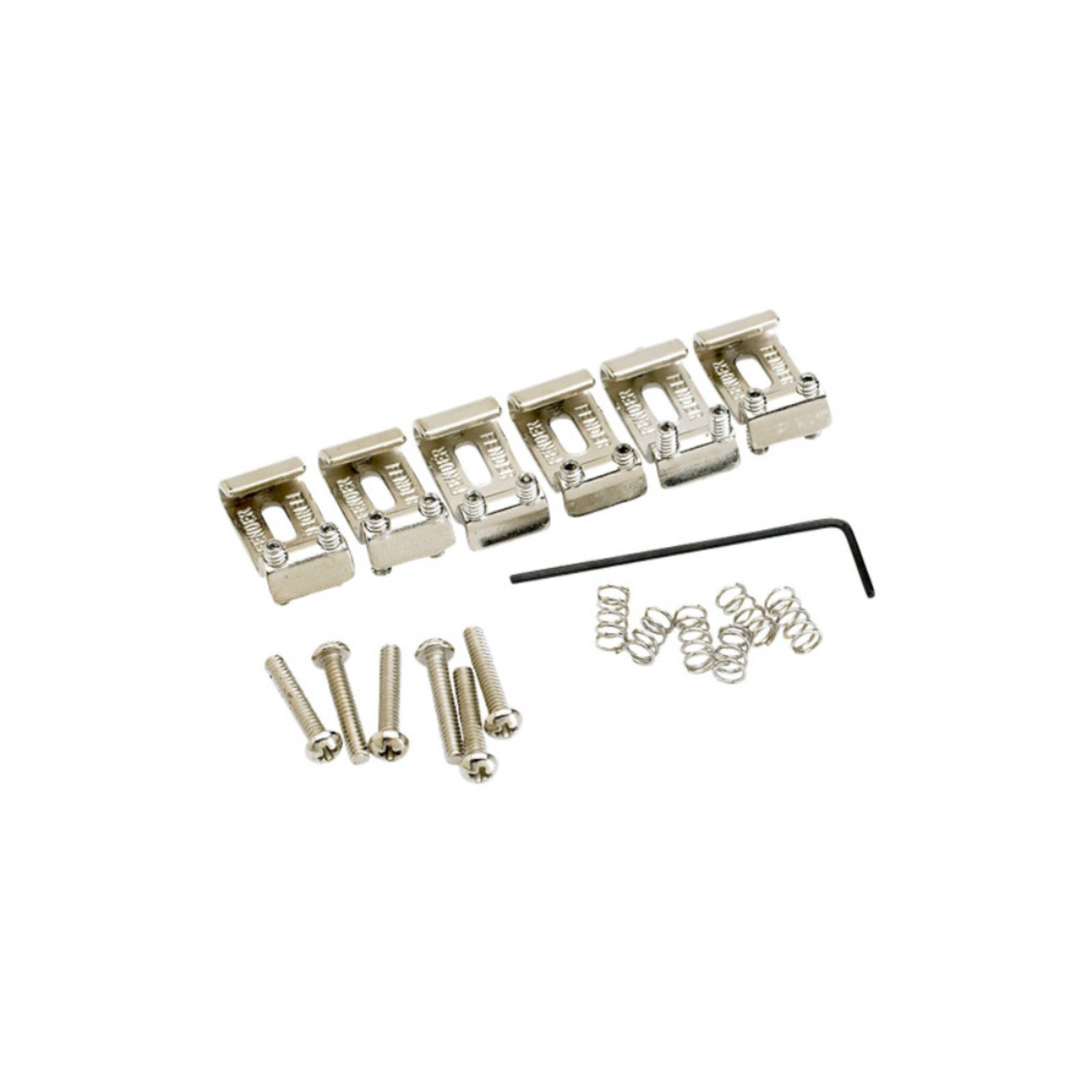 Fender American Vintage Stratocaster Bridge Saddles 6 Nickel Köprü Yedek Parça