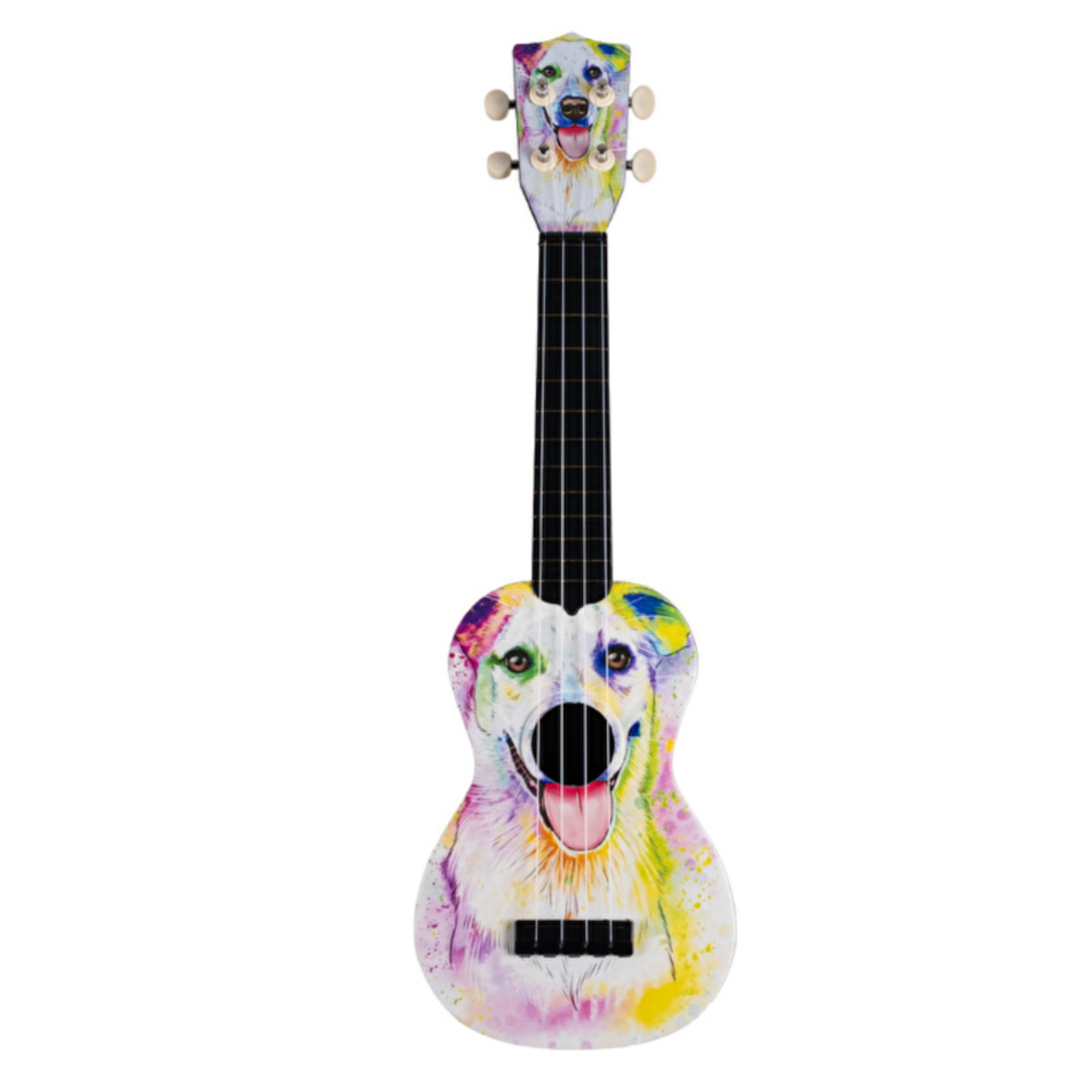 Karin Köpek Desenli Soprano Ukulele