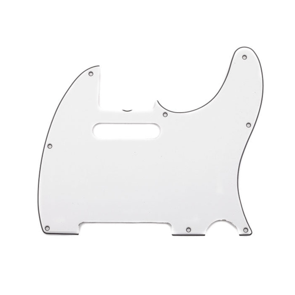 Fender '64 Tele 8 Delik 3-Ply Tele Pickguard