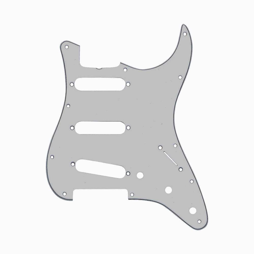 Fender  S/S/S 11-Delik Vintage Mount  Notch Mint Green 3-Ply Strat Pickguard