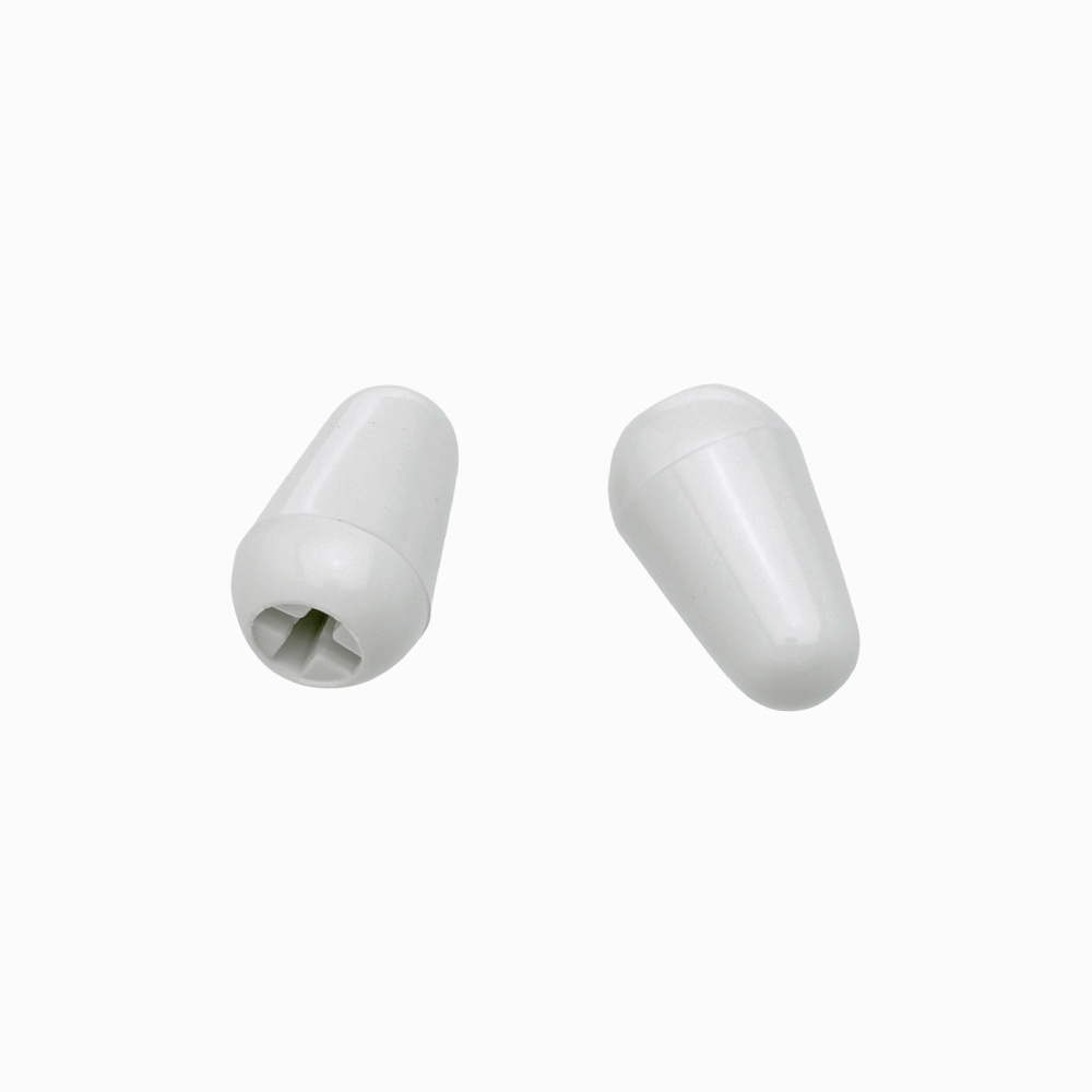Fender Stratocaster Switch Tips White 2 Kontrol Düğmesi