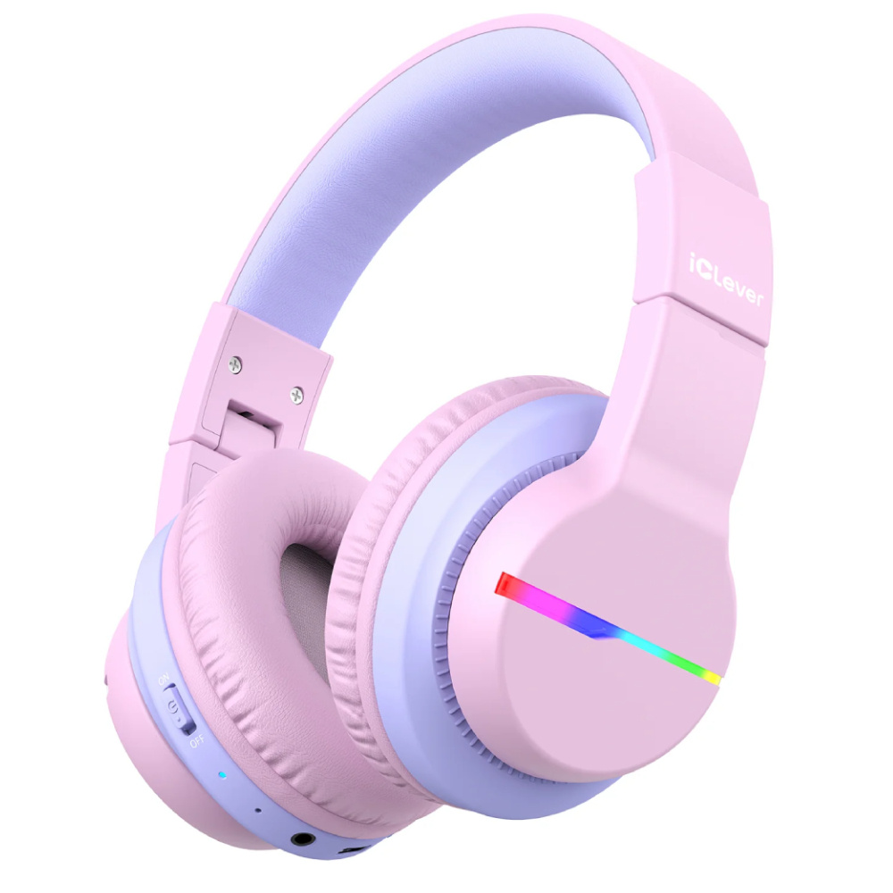 ICLEVER BTH12 Çocuk Bluetooth Kulaklık - Pembe