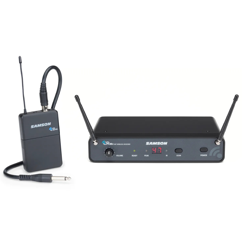 Samson SWC88XBGT-K CR88X UHF Telsiz Gitar Sistemi(470-494MHz)