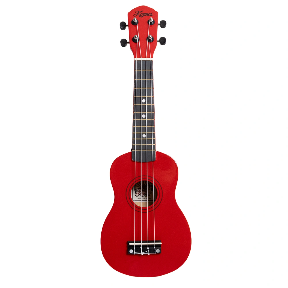 KOZMOS KUK-103-RD Kırmızı Renk Soprano Ukulele (Kılıf Dahil)