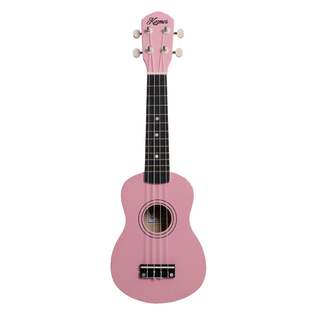 KOZMOS KUK-103-PK Pembe Renk Soprano Ukulele (Kılıf Dahil)