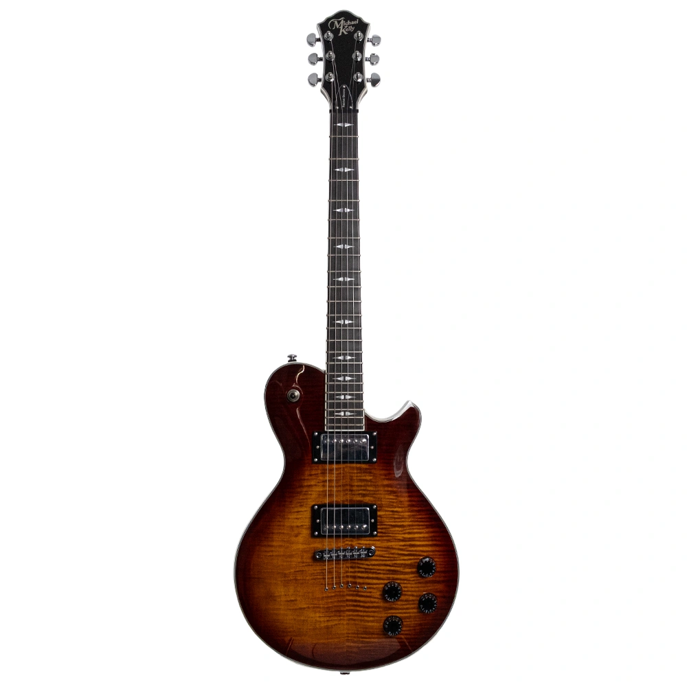 Michael Kelly MKPDSCBPRA Patriot Decree Caramel Burst Elektro Gitar