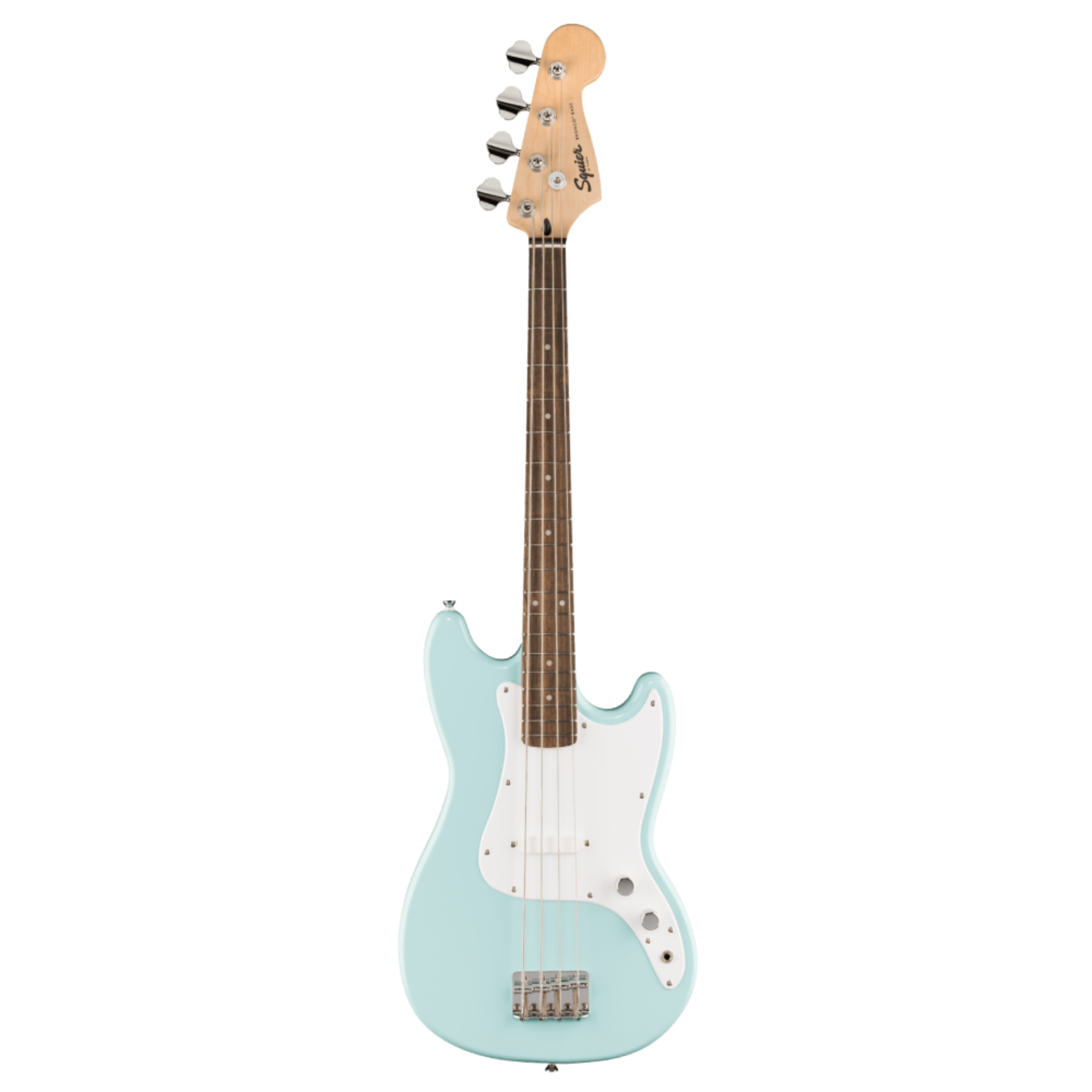 Squier Sonic Bronco Bass Laurel Klavye WPG Daphne Blue Bas Gitar