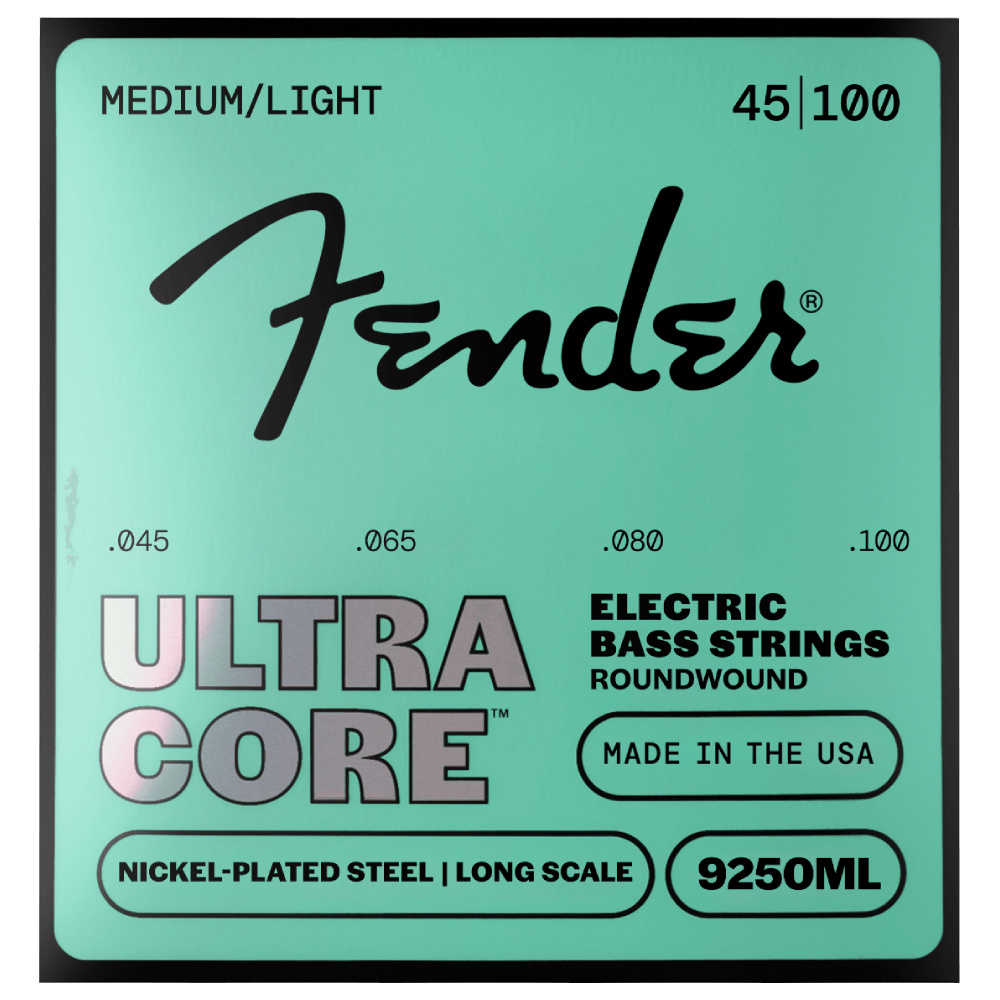 Fender Ultracore 9250ML Nickel Plated Steel Long Scale 45-100 Bas Gitar Teli