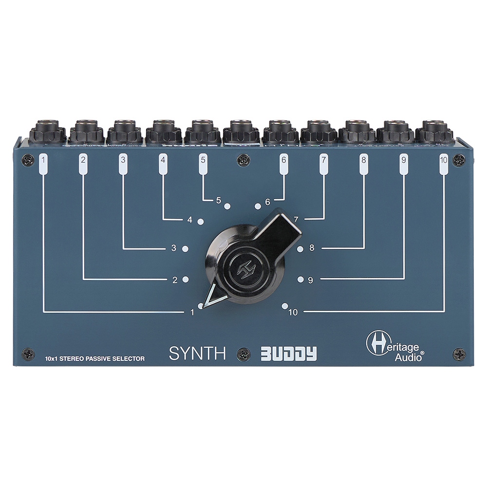 HERITAGE AUDIO SYNTH BUDDY 10x1 Enstrüman Seçici-Mikser