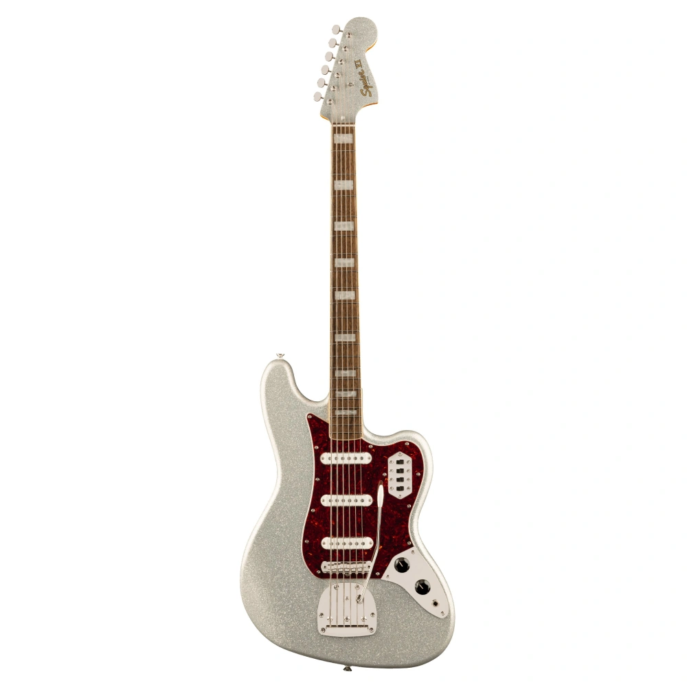 Squier FSR Classic Vibe Bass VI Laurel Klavye Silver Sparkle 6 Telli Bas Gitar