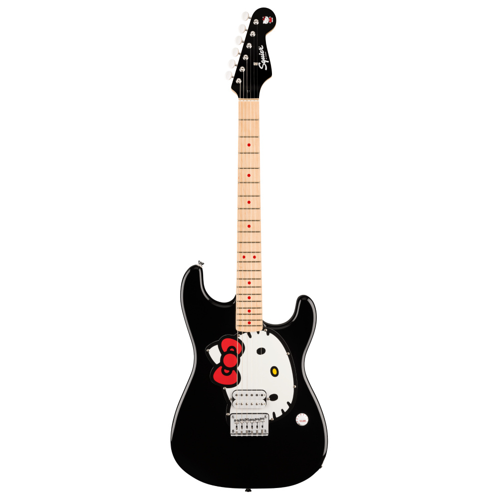 Fender x Hello Kitty Black Stratocaster Elektro Gitar