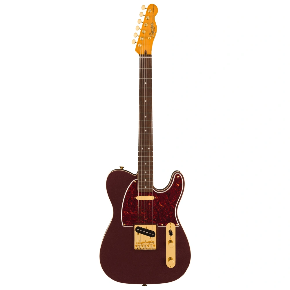 Squier Limited Edition Classic Vibe 60s Custom Telecaster Laurel Klavye Tort PG Gold HW Oxblood Elektro Gitar
