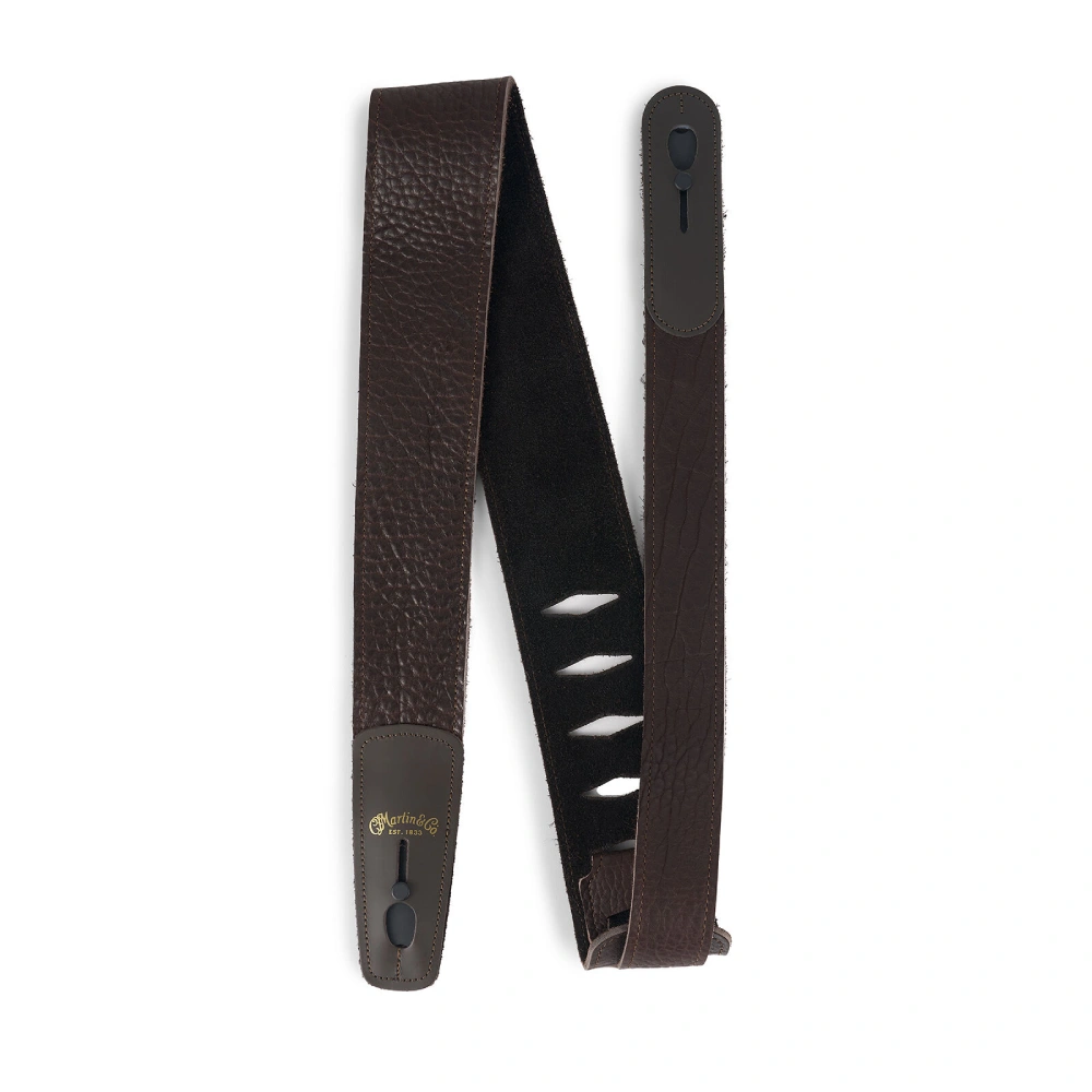Martin 18A0143 Buffalo Koyu Kahverengi Kilitli Akustik Gitar Askısı