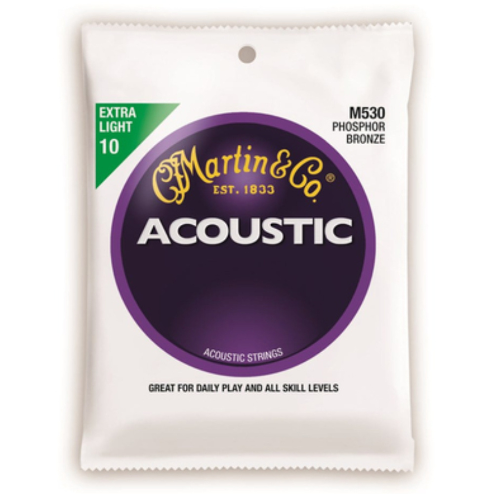 Martin M530 - Phosphor Bronze 10-47 Akustik Gitar Teli