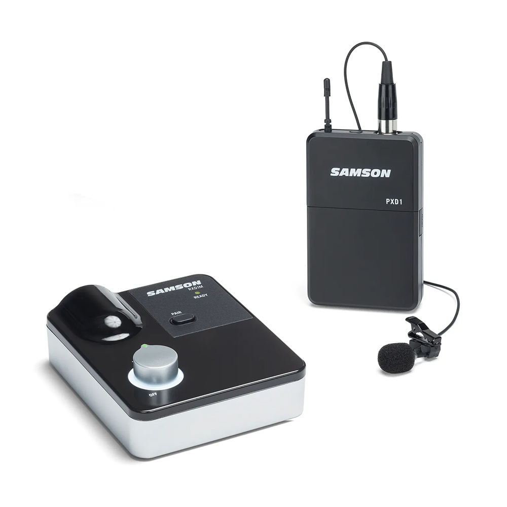 SAMSON SWXRDM1BLM7 Xpdm Lm7 Mikrofonlu 2.4GHz Telsiz Yaka Mikrofon Sistemi