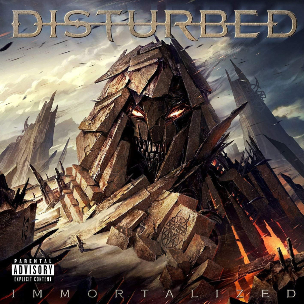 Disturbed - Immortalized (10th Anniversary Edition - Tan & Black Splatter Vinyl)