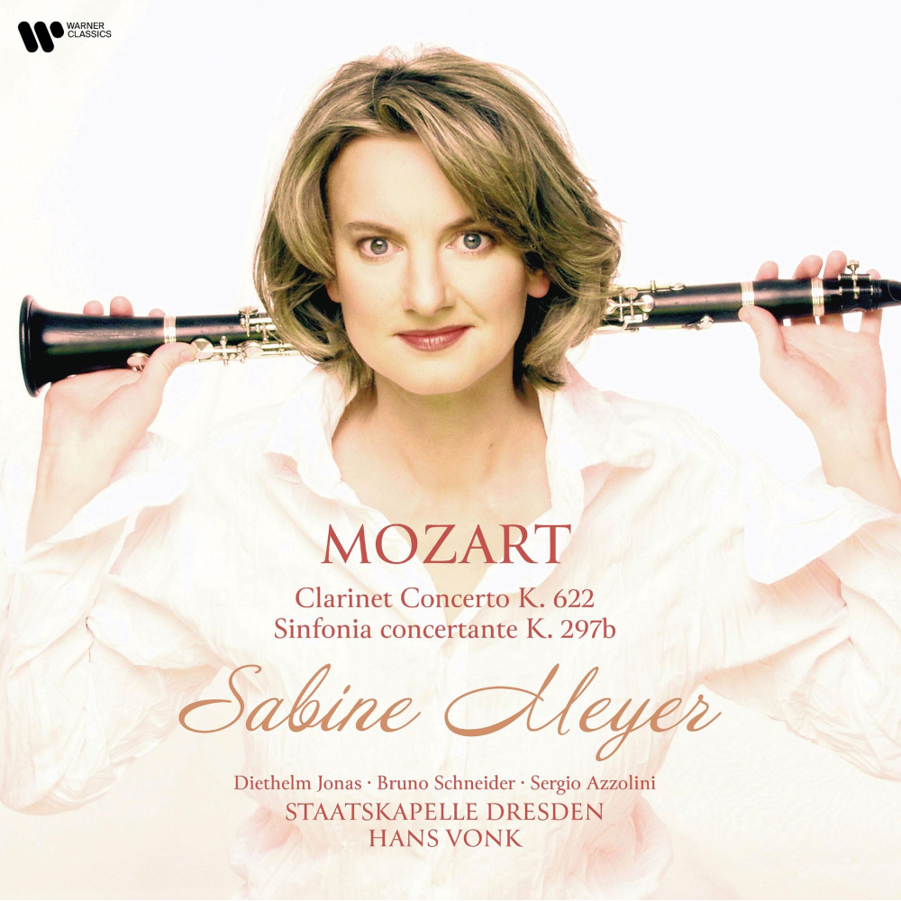 Sabine Meyer, Staatskapelle Dresden, Hans Vonk - Mozart: Clarinet Concerto, Sinfonia Concertante K. 297b