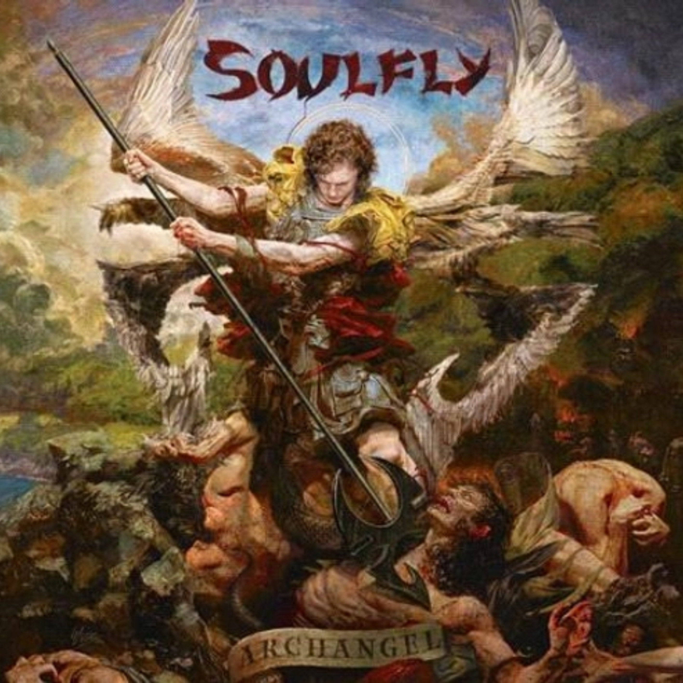 Soulfly - Archangel (10th Anniversary - Natural W/ Green, Orange, Brown Splatter Vinyl)