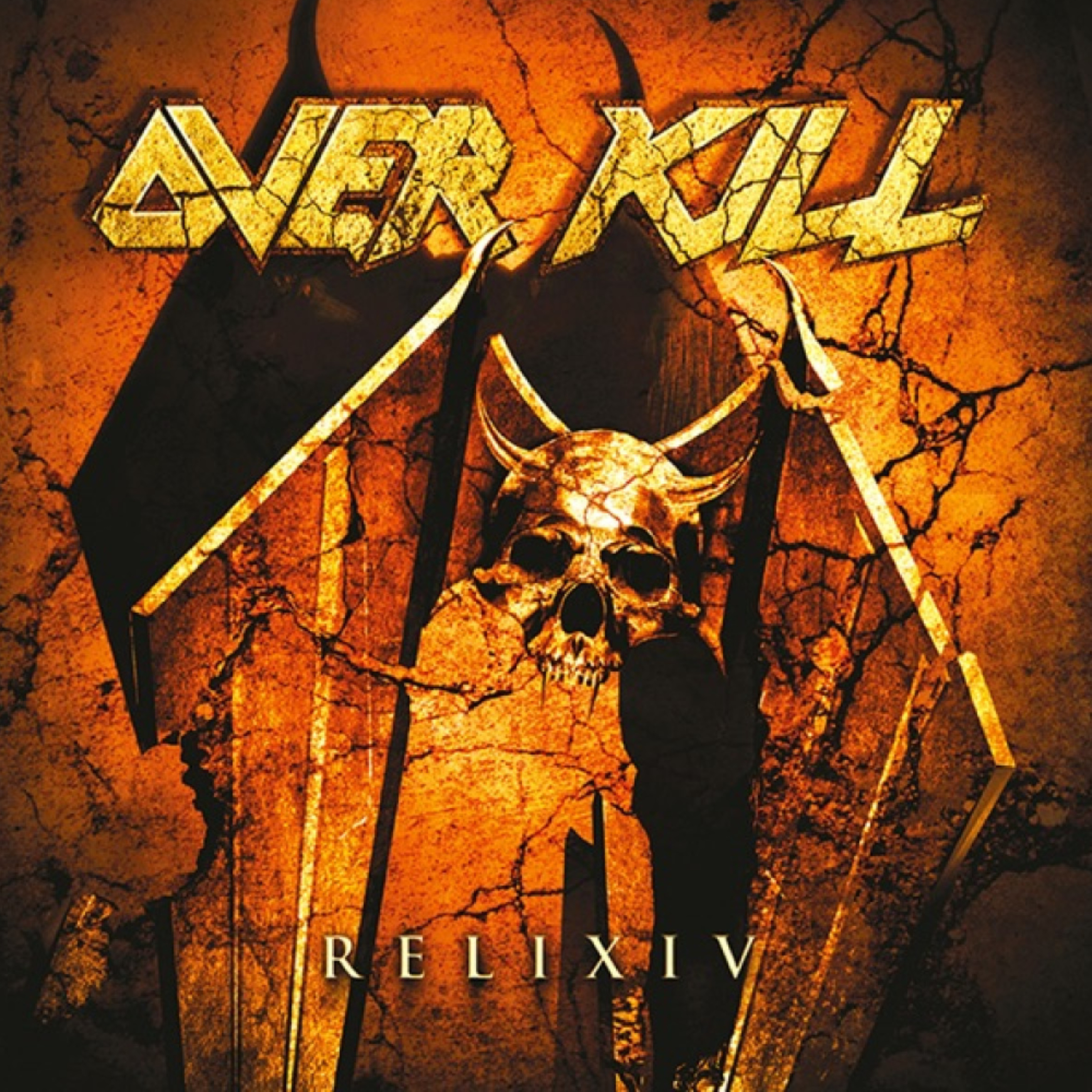 Overkill - ReliXIV (Yellow w/ Orange & Black Splatter Vinyl)