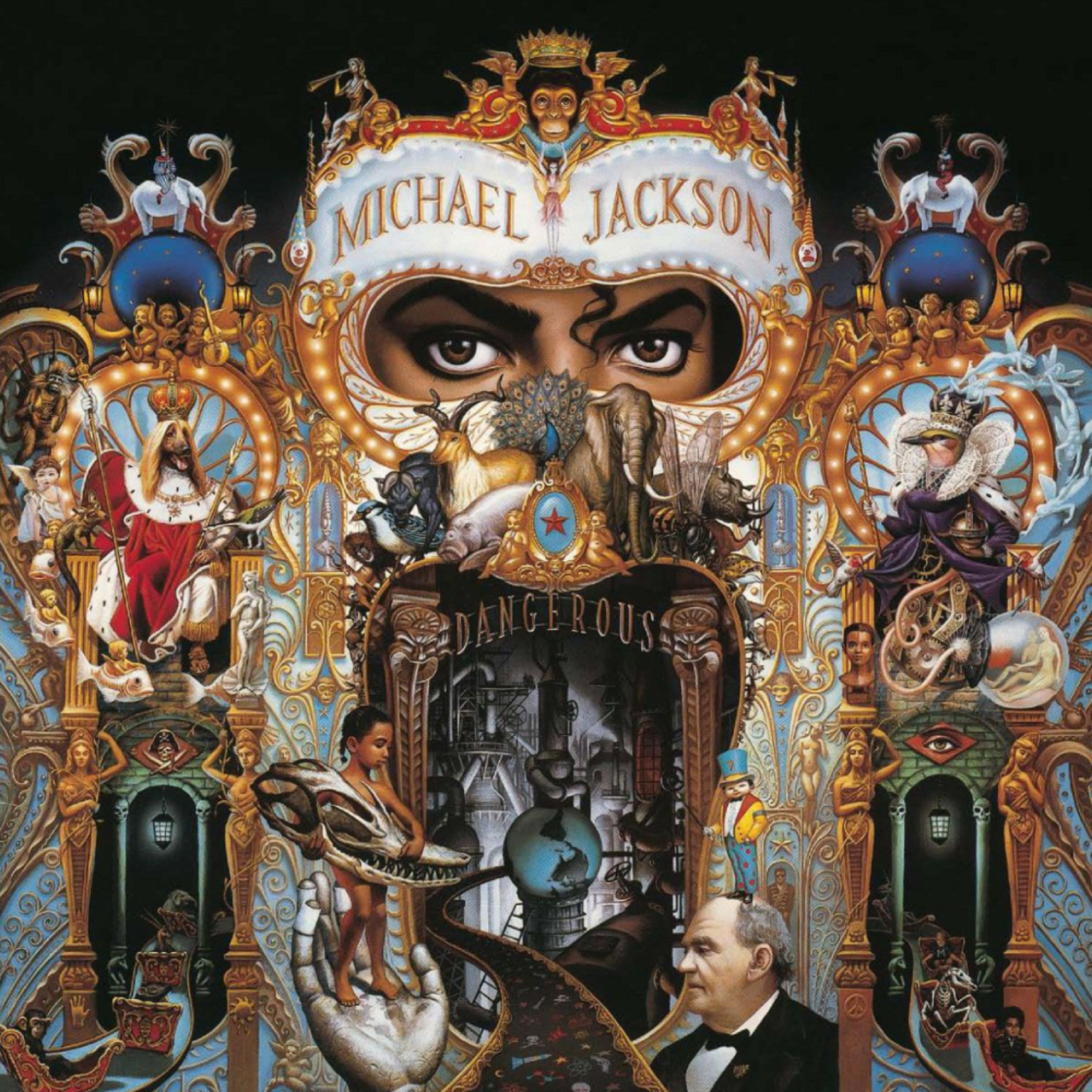 Michael Jackson - Dangerous (Limited Edition - Red Blacksmoke Vinyl)