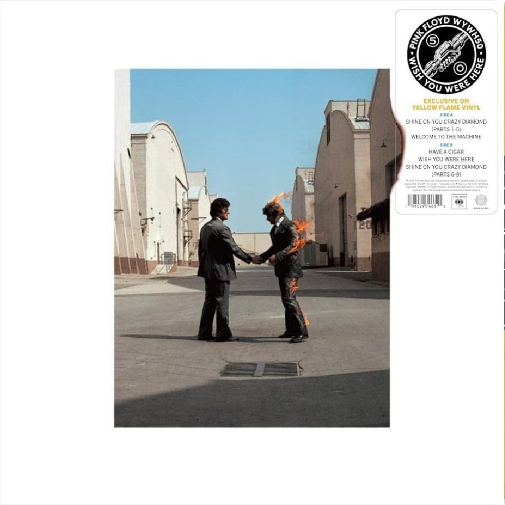 Pink Floyd - Wish You Were Here (50th Anniversary - Yellow Flame Vinyl)