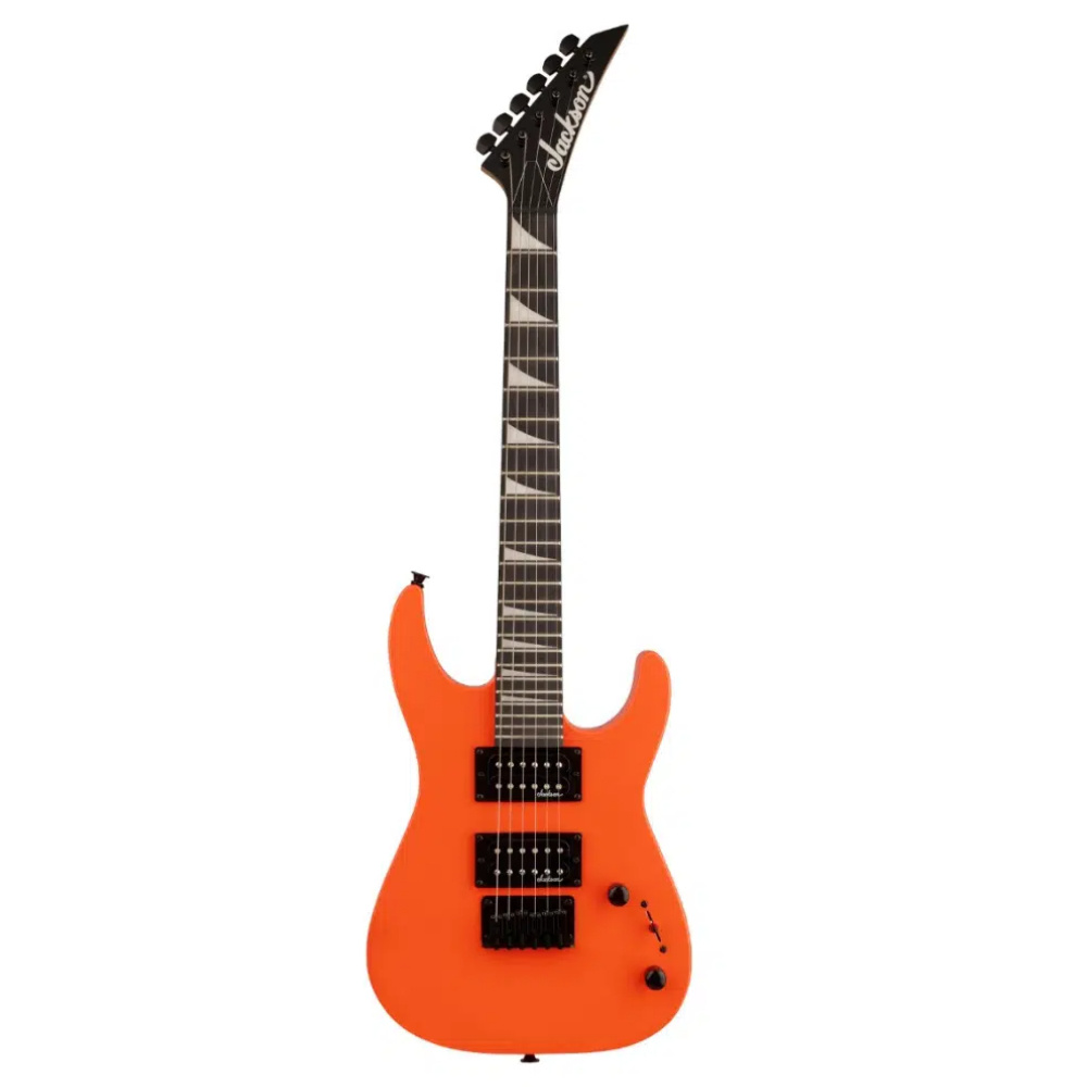 Jackson JS1X Dinky Minion Amaranth Klavye Safety Orange Elektro Gitar