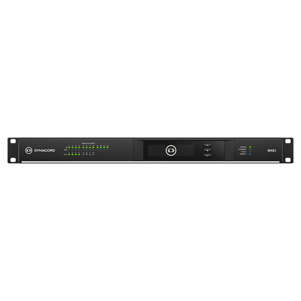 DYNACORD MXE5-64 MXE Matrix Mixing Engine Serisi Sinyal Prosesörü DSP matrix 76x72 channels