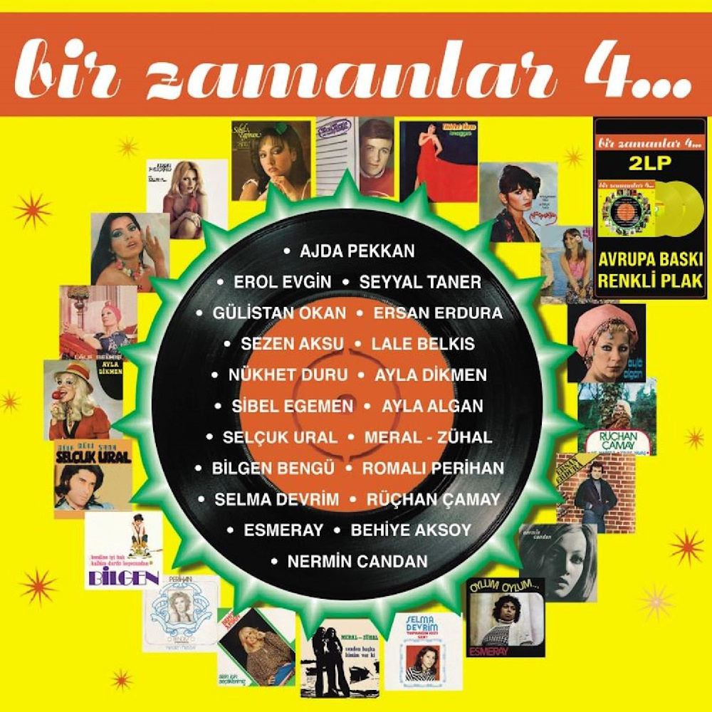 Çeşitli Sanatçılar - Bir Zamanlar 4 (Renkli Plak)