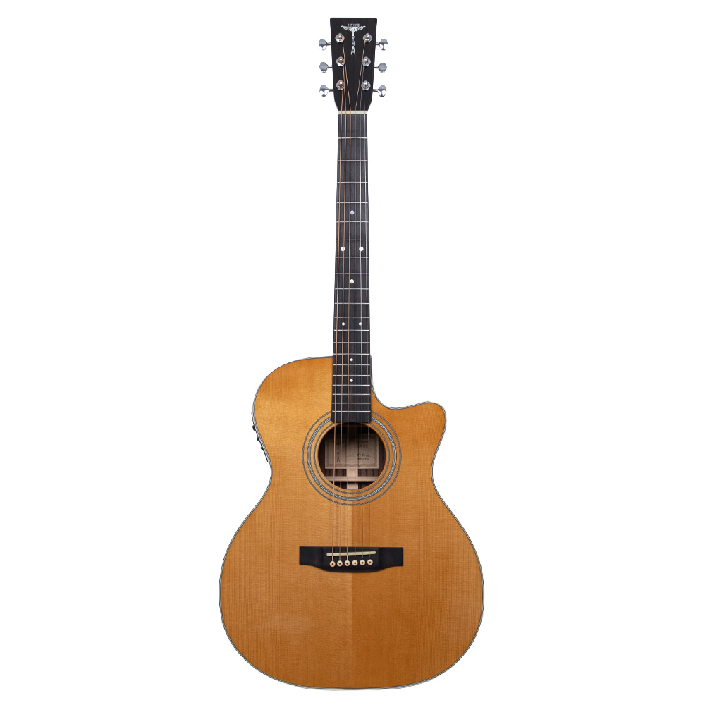 TYMA TFC-28 CE Natural Elektro Akustik Gitar (Case Dahil)