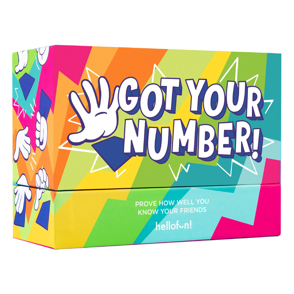 HUCH Got Your Number! - Arkadaşını Ne Kadar İyi Tanıyorsun? Kart Oyunu