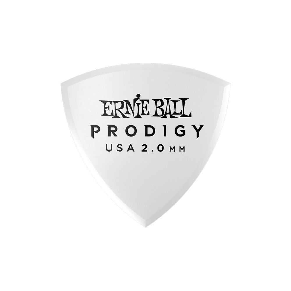 Ernie Ball P09337 / 2.0MM White Reuleax Prodigy 6'lı Paket Pena