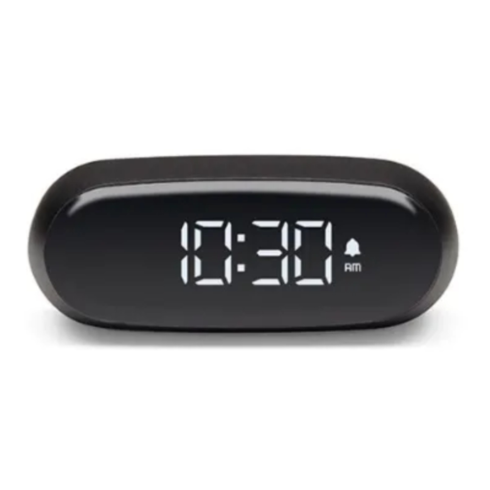 LEXON Minut Alarm Saat Siyah
